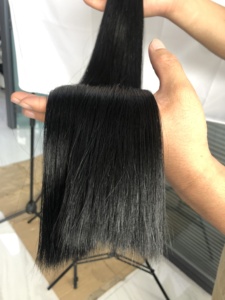 New <strong>Design</strong> Premium 20 INCH 100% Human Remy Hair Straight Brazilian Hair Wig Virgin Hair Extensions Hand Tied <strong>Weft</strong> - Product Image 5