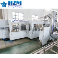Ligne de production de remplissage de boissons gazeuses 2000-36000 BPH, machine d'embouteillage de boissons gazeuses, ligne de production de remplissage d'eau gazeuse