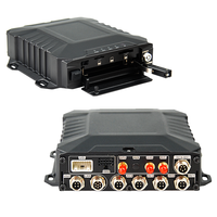 6 canales coche móvil Dvr Nvr 4G Gps Host HD 1080p Dvr caja coche grabadora de vídeo vehículo Cámara registro visión nocturna Hdd Wifi Mdvr
