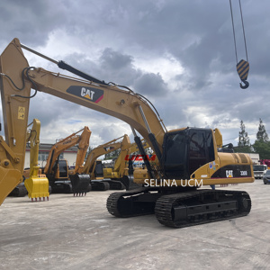 รถขุดตีนตะขาบ CAT320 330D มือสองเวลาต่ำพร้อมส่วนประกอบหลักปั๊มเกียร์ - Product Image 1