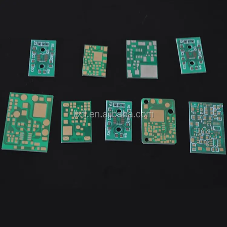 Sustrato de cerámica de nitruro de aluminio, aln estándar para pcb