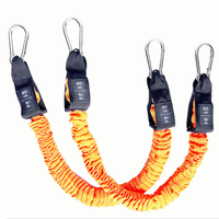 Barre de musculation Gymarts, barre de fitness, barre de Pilates avec bande de résistance pour salle de sport à domicile