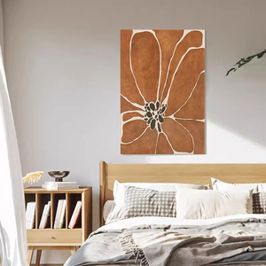 Floral Delight Hand Painted Oil Painting 80x120 Cm Modern Minimalist Living Room <b>Wall</b> Art No <b>Frame</b> - Product Image 3