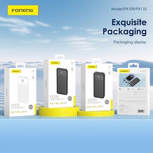 Banco de Energía Foneng Px109 Px110 con Doble Puerto USB, 10000 mAh/20000 mAh, Cargador de Teléfono Externo Portátil con Entrada USB, Venta al por Mayor - Product Image 6