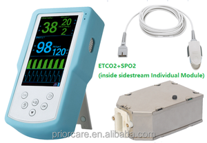 Cầm tay bệnh nhân Vital Signs <span class=keywords><strong>Monitor</strong></span> với <span class=keywords><strong>etco2</strong></span> mô-đun xách tay - Product Image 5