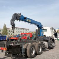 Plateforme de levage nouvelle de 16 tonnes avec manipulateur pour tuyaux, camion à benne basculante, grue, fabriqué en Chine, sortie d'usine