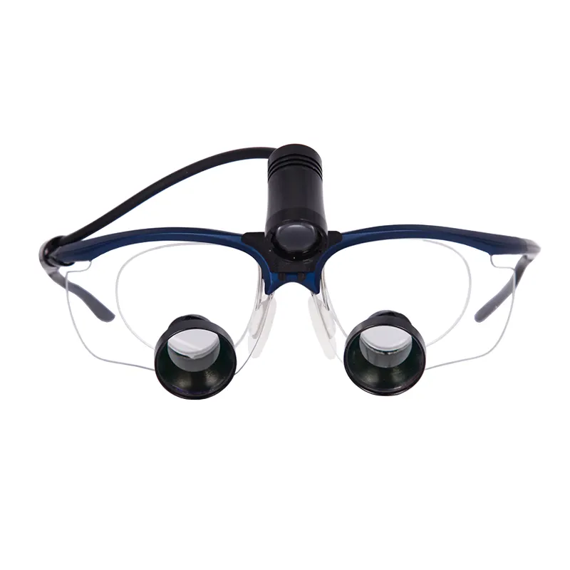 挿入レンズ付き21Xヘッドライト歯科用双眼衛生ルーペTTLルーペモデルTAO'S 2.5x