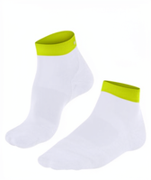Chaussettes en coton pour femmes, légères, pour l'exercice, la course à pied, l'endurance, courtes, tricotées, respirantes, anti-ampoules, blanches, style décontracté quotidien