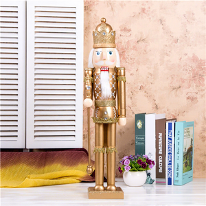 <span class=keywords><strong>Casse</strong></span>-<span class=keywords><strong>noisette</strong></span> de Noël classique fait main de haute qualité Shunbei 24 pouces <span class=keywords><strong>60</strong></span> <span class=keywords><strong>cm</strong></span> en Schima Superba et MDF, vente en gros d'usine - Product Image 2