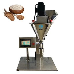 Factory Direct Desktop Vertical Protein Turmeric Talc Protein Powder <strong>Dispenser</strong> Weighing Spiral Filling Machine - Product Image 1