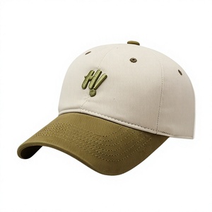 Casquette de baseball unisexe de haute qualité à 6 panneaux, broderie 3D personnalisée, style vintage, casquette de papa, ODM OEM, casquette de sport haut de gamme - Product Image 1