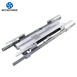 BETOCI Telescopic <b>Drawer</b> <b>Slide</b> 830mm Aluminum Alloy Heavy Duty Desk Extension Rail - Product Image 1