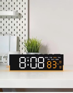 Nuevo Reloj <span class=keywords><strong>Despertador</strong></span> Digital Multifuncional en Inglés con Pantalla LED Simple, Alimentado por USB, Reloj <span class=keywords><strong>Despertador</strong></span> de Cabecera de China - Product Image 4