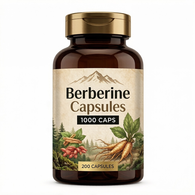 Private Label Berberine Tea Extract Berberine Hydrochloride Hcl Cinnamon Ingredient Supplements Berberine Capsules