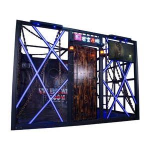 2023 vr nouvelle conception de machines vr multijoueur pour centre de jeu 9d vr, parc d'équipe de tir - Product Image 2