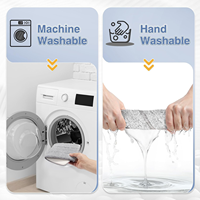 Têtes de balai serpillère plates en microfibre écologiques pour manche en acier, lavables, auto-essoreuses, durables, de rechange