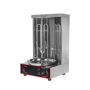 GZKITCHEN eléctrica 110v rotación automática de parrilla para Shawarma/máquina de Döner Kebab/parrilla para Shawarma máquina