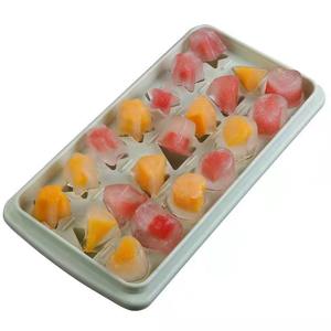 Plateau à glaçons en silicone PP à 21 cavités Moule en forme de fruit flexible et réutilisable pour congélateur pour usage domestique Moule à glace en <span class=keywords><strong>plastique</strong></span> - Product Image 4
