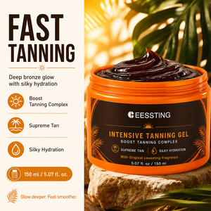 Gel de bronzage intensif OEM/ODM pour le corps, boostant la mélanine, bronzage doré foncé, hydratation longue durée, prévention des peaux sèches et des desquamations - Product Image 4
