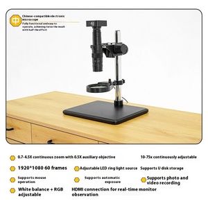 Kính lúp sửa chữa đồng hồ BIAO JIANG: Kính hiển vi tự động lấy nét để bàn độ phân giải 4K HD - Product Image 4