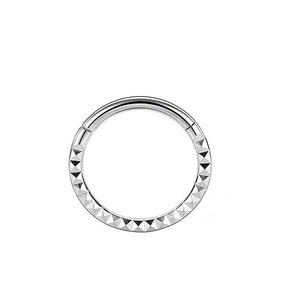 Anneau de <span class=keywords><strong>nez</strong></span> unisexe géométrique en acier inoxydable 316 sans soudure, style européen et américain, pour mariage et anniversaire - Product Image 5