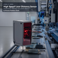Capteur de distance laser pour ligne d'assemblage électronique 3C LR-TB5000 DTOF 1000Hz IP65 RS485 pour vérification de position en ligne Usine OEM ODM