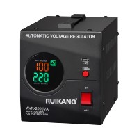 Regulador de Voltaje Automático Inteligente para el Hogar, 1KVA 2KVA, Monofásico, para Refrigerador, Precio al por Mayor