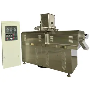 advanced features stainless steel mini puffed corn wheat snacks food extruder machines corn snacks processing line