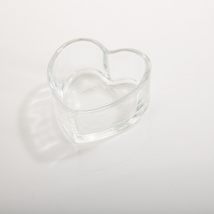 Nordic 8*8.5cm trasparente in ceramica bianca barattolo di candela per la decorazione della casa profumati portacandele vuote per la produzione di candele di san valentino - Product Image 6