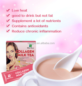 Produk Kecantikan suplemen susu pemutih kulit, produk kecantikan dengan kolagen dan bubuk <span class=keywords><strong>Protein</strong></span>, goncangan susu kolagen bersinar - Product Image 5