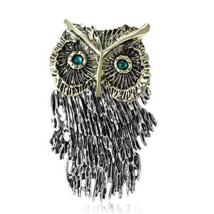 Yeni Seks Yaratıcı Ağır Sanayi Kolye Baykuş Broş Hem Erkekler Hem de Kadınlar için High-<span class=keywords><strong>end</strong></span> Ziyafet Atmosferi Hediye Takı - Product Image 6