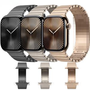 Correa de Repuesto de Acero Inoxidable con Hebilla para <span class=keywords><strong>Apple</strong></span> <span class=keywords><strong>Watch</strong></span> 10 Ultra, Compatible con <span class=keywords><strong>Apple</strong></span> <span class=keywords><strong>Watch</strong></span> Ultra 1/2 - Product Image 2