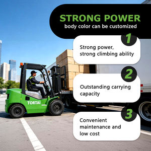 رافعة شوكية ديزل من مصنع شاندونغ تورتاي، سعة 2.5 طن، رافعة شوكية صغيرة 2 طن و3 طن قابلة للتخصيص لمناولة المواد - Product Image 4