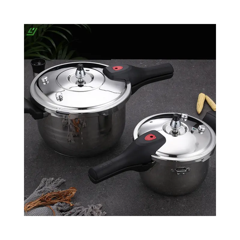 Hot Sell Energy Saving Gas And Induction Cooker Polished Pot Eco-friendly Stainless Steel Pressure Cooker
