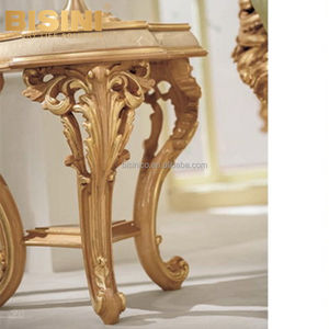 Nouveau fauteuil royal <span class=keywords><strong>de</strong></span> style rococo italien <span class=keywords><strong>de</strong></span> luxe en bois sculpté, élégant fauteuil simple en tissu vert - Product Image 3