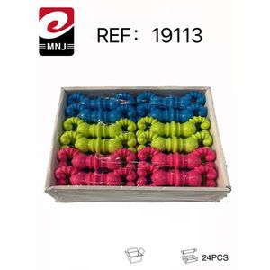 Dog Toys Juguete De Perro 24Pcs Colorful Chew Toys For Pets - Product Image 3