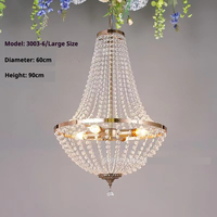 Lustres suspendus LED de luxe pour mariage, PVC blanc, pour la décoration de la maison et des banquets, alimentation CC, IP44, commande par bouton, personnalisable