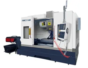CNC 5-Achsen-Fräsmaschine FMC1160 Hochpräzises vertikales Bearbeitungs zentrum 1200x600mm 5-Achsen-CNC-Bearbeitungszentrum
