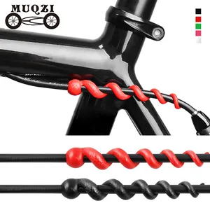 Muqzi Fiets Remkabel Shift Kabel Behuizing Protector Ultralight Frame Mtb Frame Beschermende Kabel Gidsen Voor Mountainbike