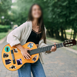 50 pièces jeu Assassin's <span class=keywords><strong>Creed</strong></span> Graffiti autocollants décoratifs étiquette pour bagages ordinateur portable guitare Scrapbook planche à roulettes autocollant étanche - Product Image 3