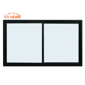 सरल डिजाइन एल्यूमीनियम फिसलने खिड़की/ख़िड़की 3 पटरियों फिसलने खिड़की फिसलने विंडोज आवासीय AS2047 एल्यूमीनियम खिड़की