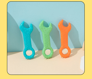 Juguete interactivo de goma con forma de hot dog para perros, diseño nuevo, barato, al por mayor, juguete para mascotas, gran oferta - Product Image 2