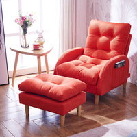 Vente d'usine de chaise de canapé inclinable de luxe simple chaise de paresseux moderne chaises de chambre loisirs pour meubles de salon