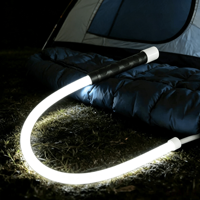 Lampe d'inspection LED flexible et pliable, 800LM 73cm, torche dimmable IP68, lumière portable pour réparation automobile