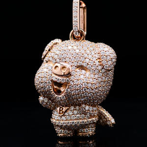 Bijoux Hip Hop Personnalisés en Argent Sterling 925, Pendentif Jésus <span class=keywords><strong>Messie</strong></span> Chrétien Serti de Moissanite VVS, Chaînes Certifiées IGI - Product Image 6