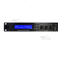 Procesador de Audio Digital Profesional de 4 Entradas y 8 Salidas DSP0408 con Frecuencia de Muestreo de 96KHz para Gestión de Altavoces de Sistema PA