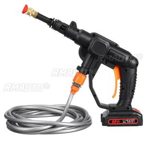 เครื่องฉีดน้ำแรงดันสูงไร้สาย 4000W 88V สำหรับล้างรถยนต์ พร้อมหัวฉีดโฟม สำหรับทำความสะอาดรถยนต์  พร้อมแบตเตอรี่ 2 ก้อน - Product Image 2