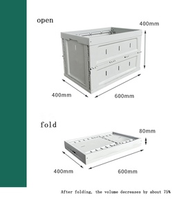 Mới được thiết kế PP ráp nhựa gấp thùng dễ dàng di chuyển ráp Thùng hộp cho kho lưu trữ sản xuất tại Trung Quốc - Product Image 6