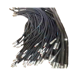 Para Hyundai Escavadeira Rock Kits Linha Hidráulica Disjuntor De Mangueira De Alta Pressão com Serviço De Corte Personalizado - Product Image 6