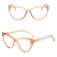 Lunettes de lumière bleue tendance, yeux de chat, lunettes d'ordinateur, Logo personnalisé, lunettes Anti-lumière bleue
